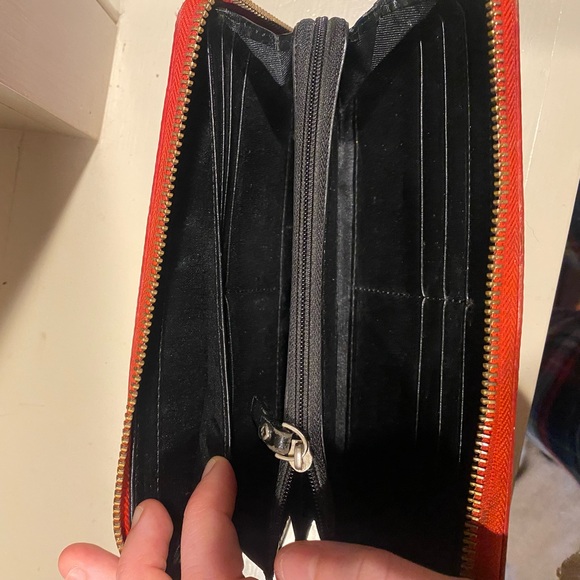 Kate Spade Vibrant Red and Pink Wallet - Picture 5 of 7